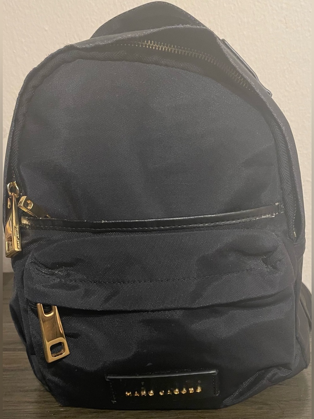 Marc Jacobs Black Nylon Mini Backpack